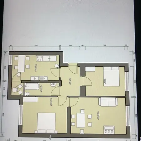 Ferienwohnung In Erfurt Mit Kleinem Balkon, 2 Schlafzimmer Buitenkant foto
